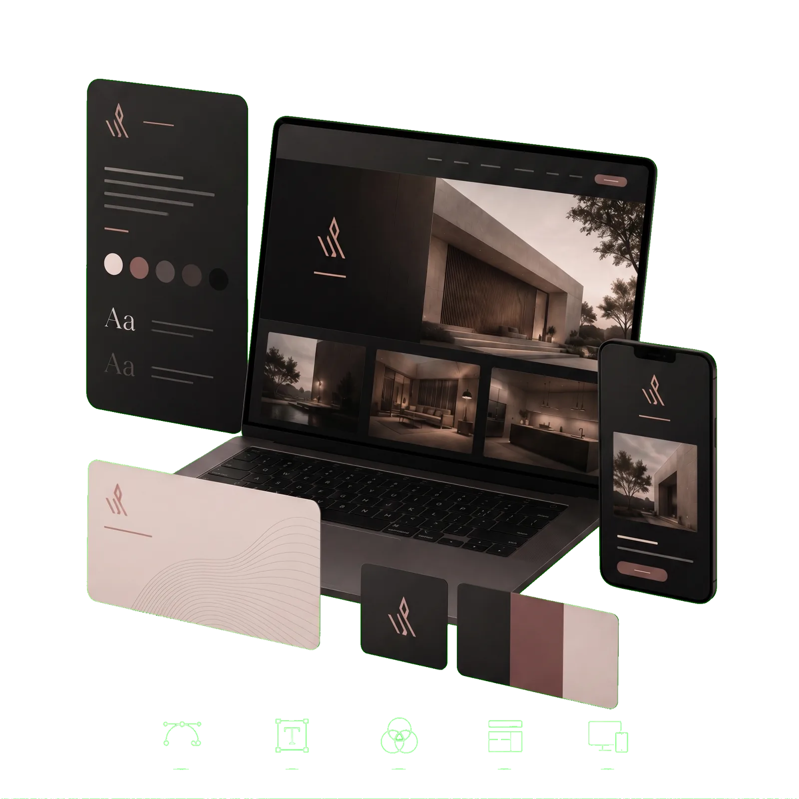 Brand identity mockup